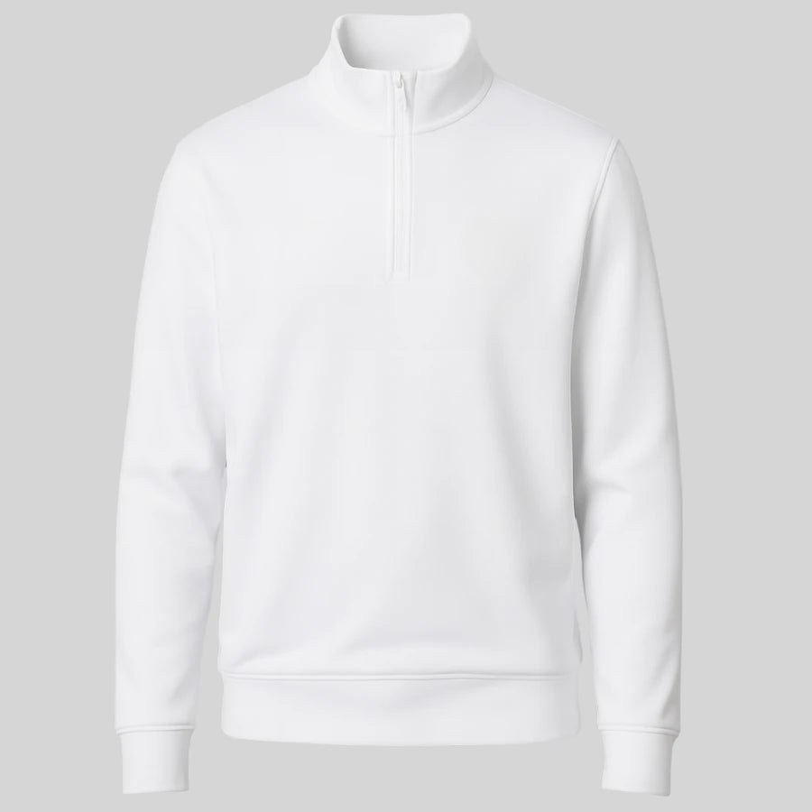 LC Zip-Neck Pullover