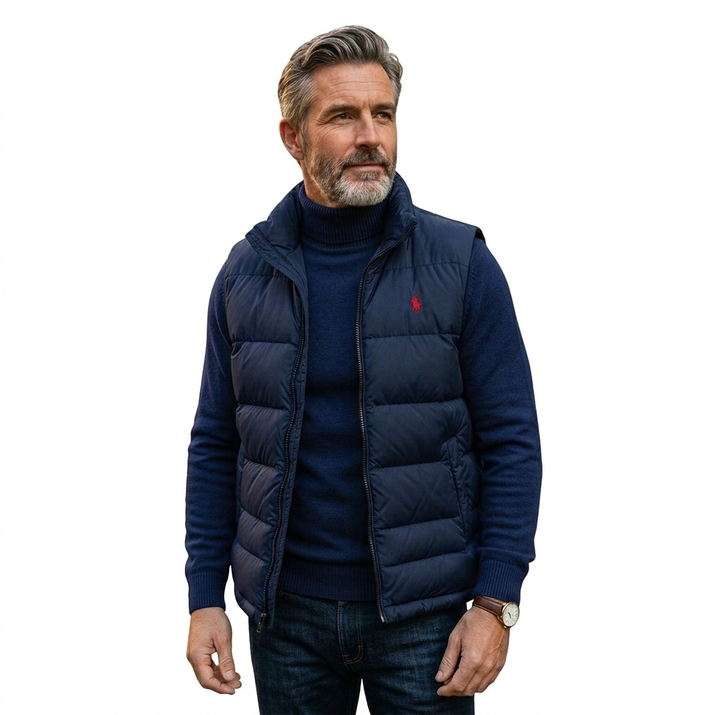 Ralph Lauren vest + exclusive free sweater (CLEARANCE SALE)
