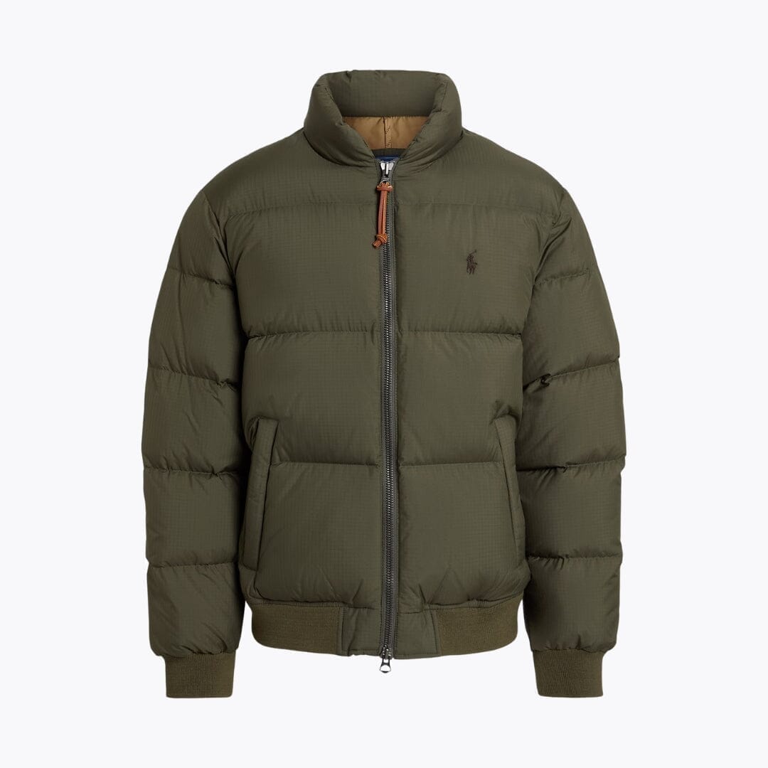Ralph Lauren down jacket made from structured ripstop fabric