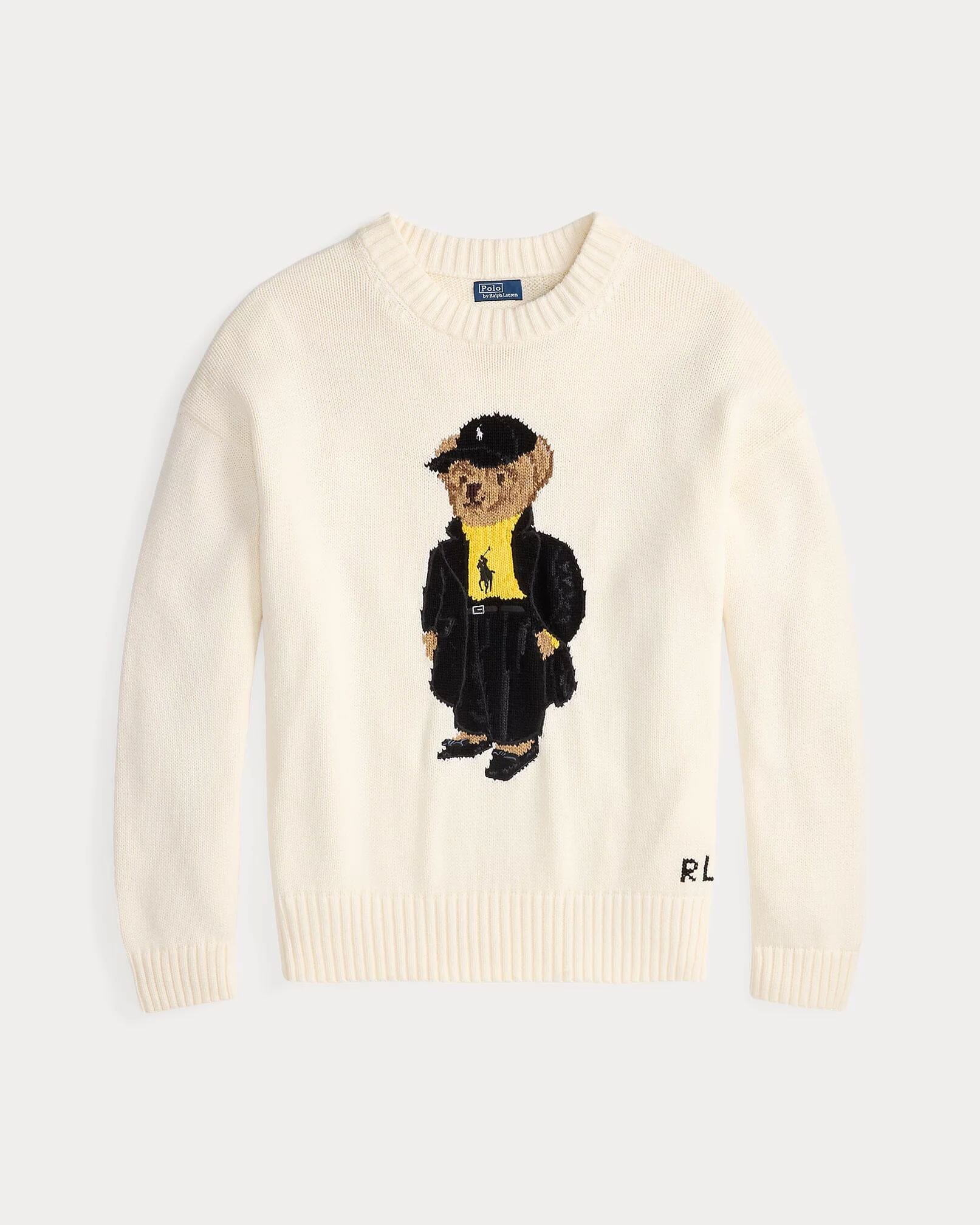 Ralph Lauren Polo Bear cotton crew neck sweater