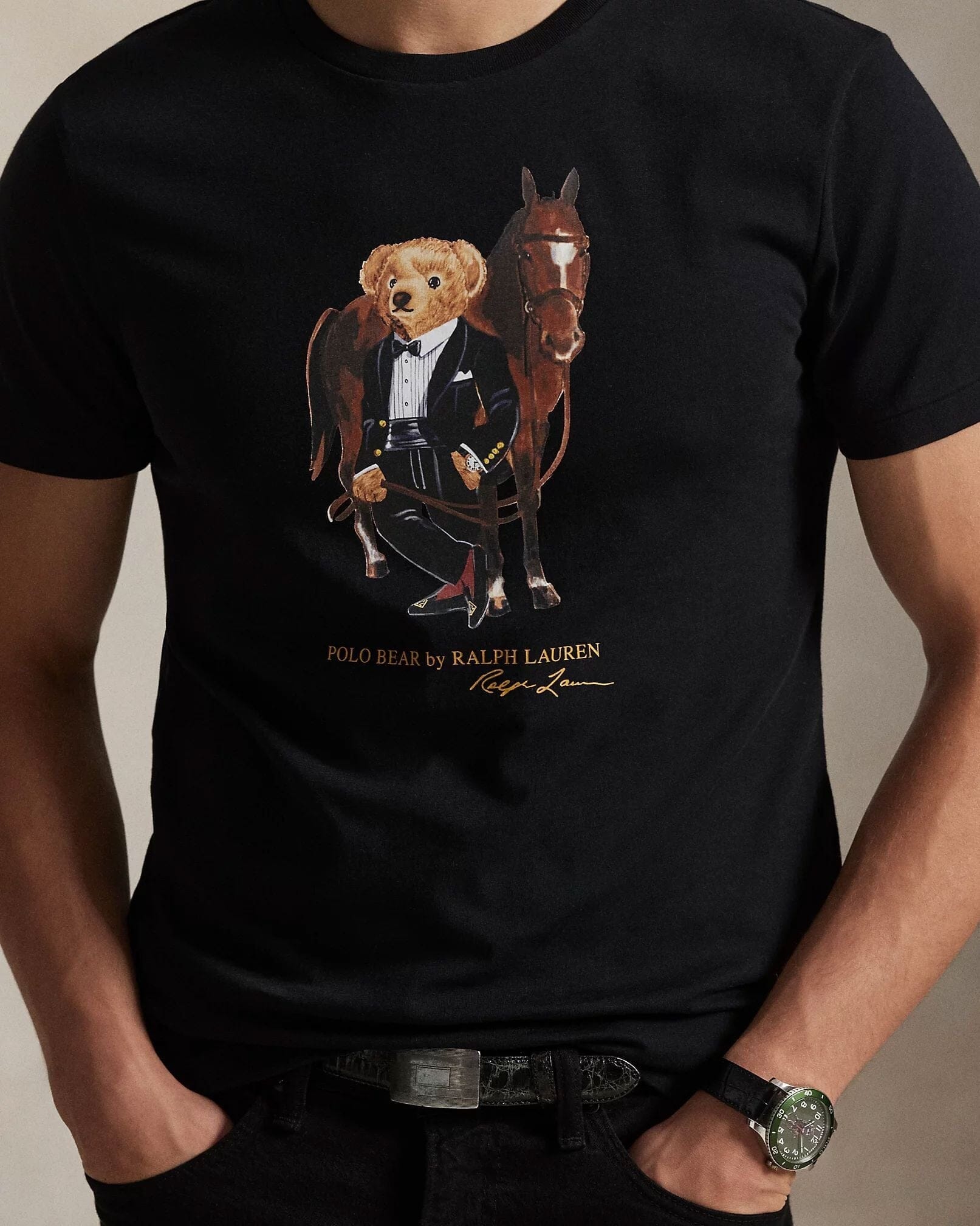 Ralph Lauren Polo Bear Cotton T-Shirt