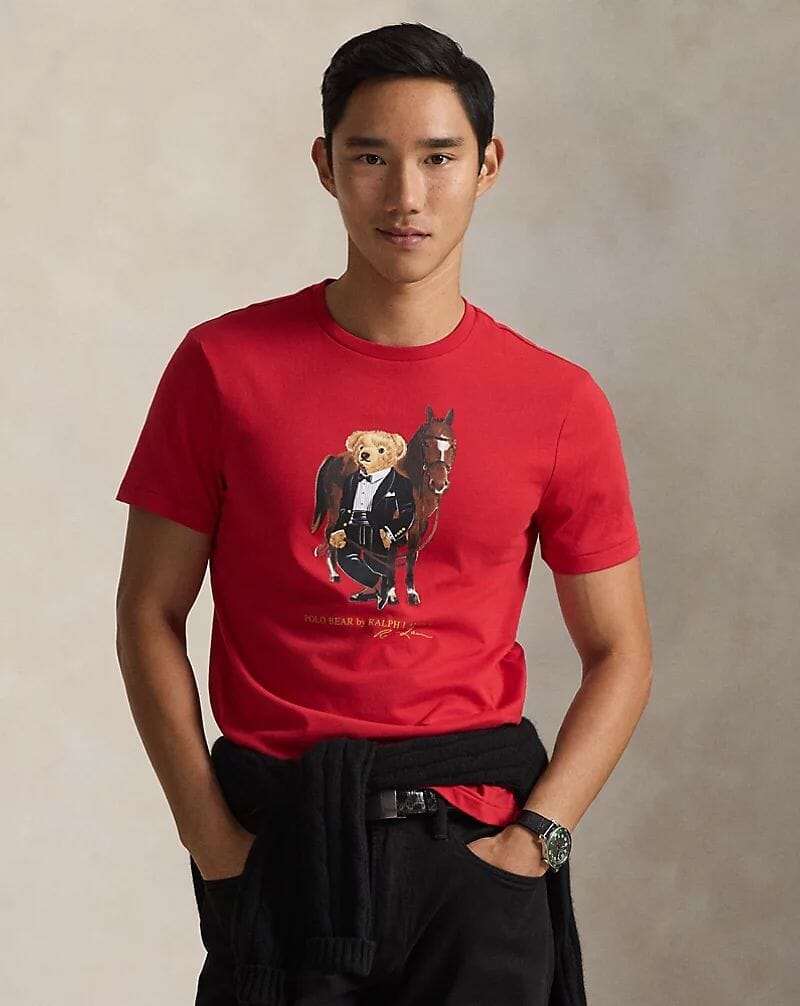 Ralph Lauren Polo Bear Cotton T-Shirt