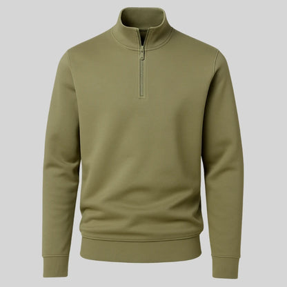 LC Zip-Neck Pullover