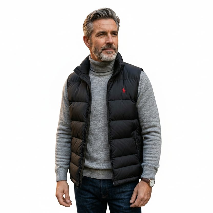 Ralph Lauren vest + exclusive free sweater (CLEARANCE SALE)