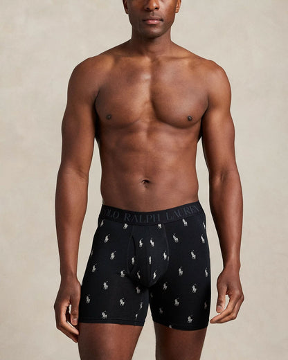 Ralph Lauren 4D-Flex Polo Bear Boxer Shorts 3 Pack