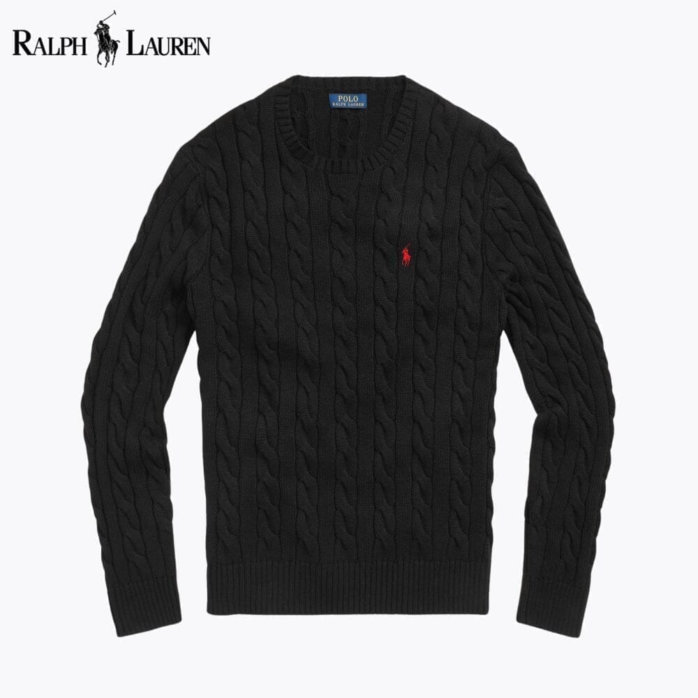 Ralph Lauren cable knit sweater in cotton