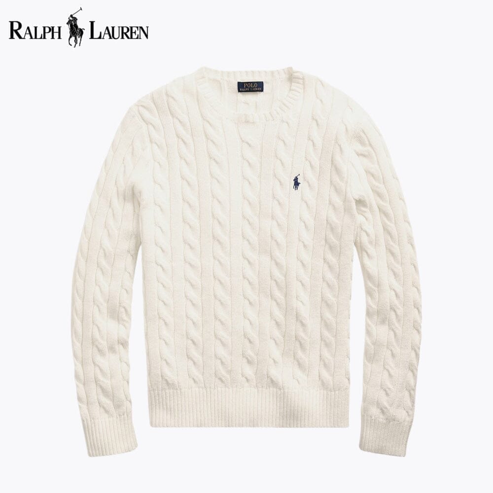 Ralph Lauren cable knit sweater in cotton