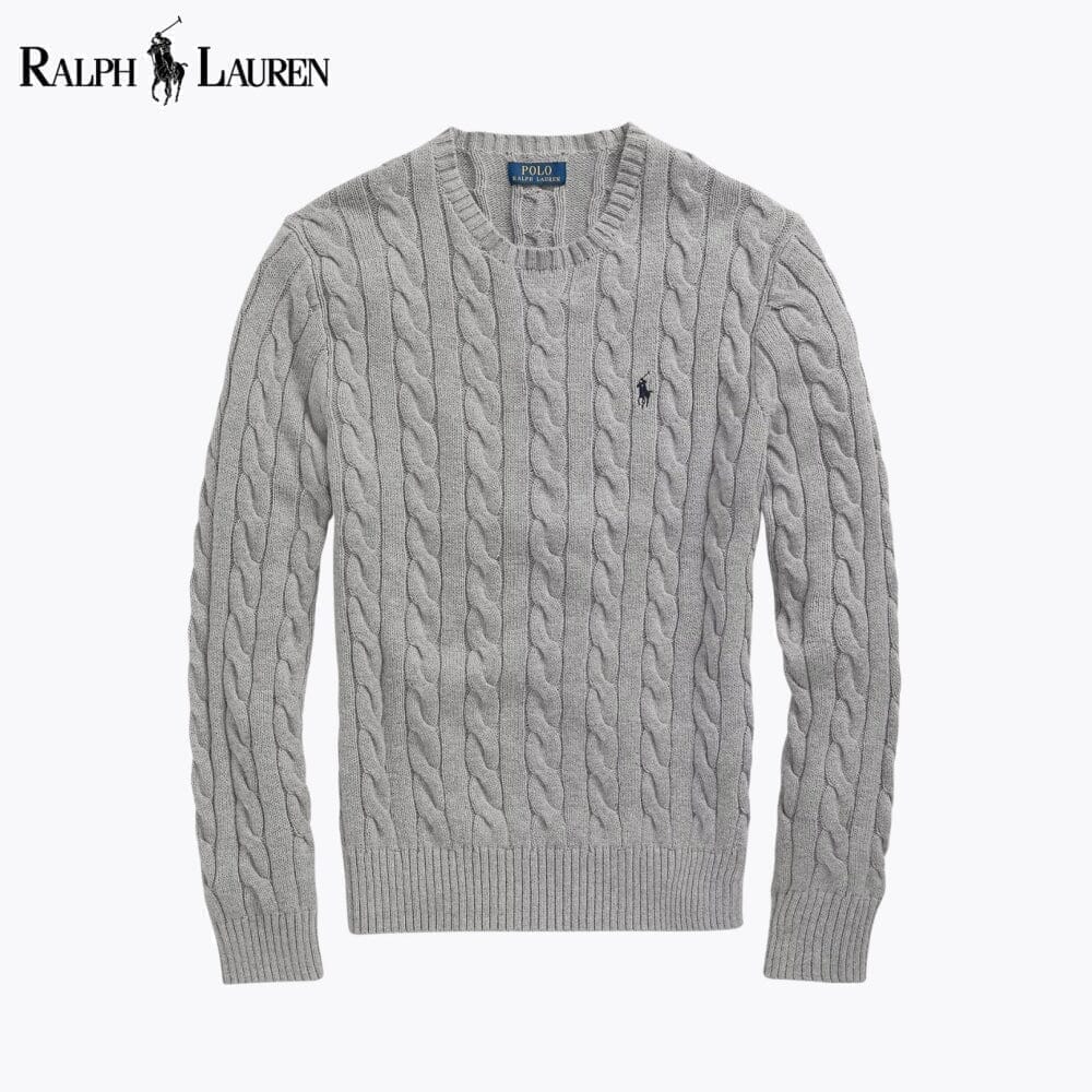 Ralph Lauren cable knit sweater in cotton