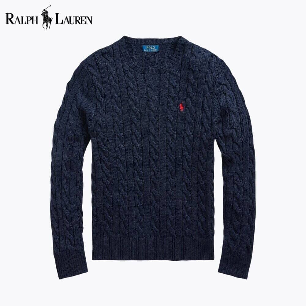 Ralph Lauren cable knit sweater in cotton