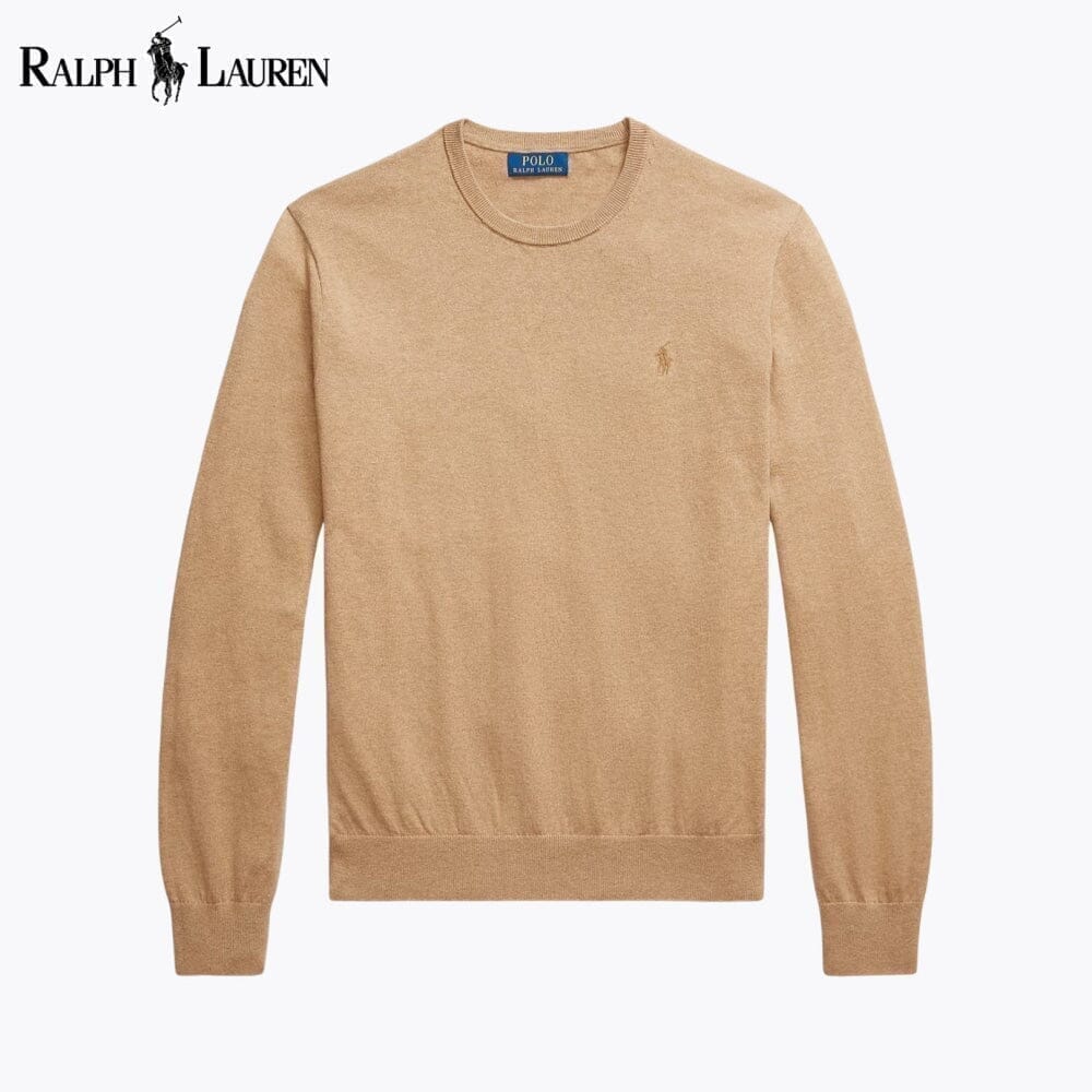 Ralph Lauren cotton cashmere sweater with round neck