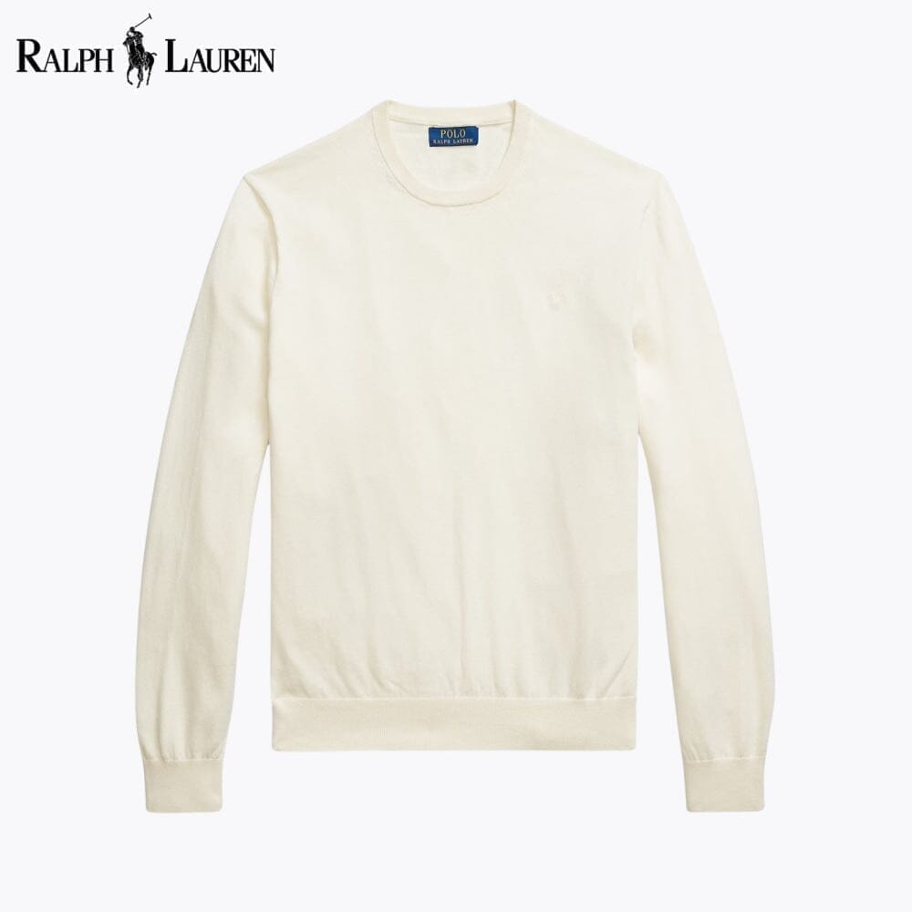 Ralph Lauren cotton cashmere sweater with round neck