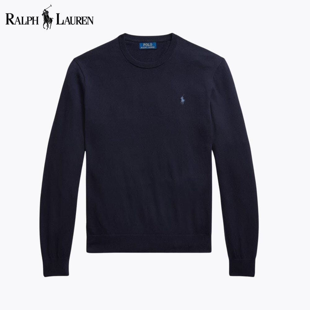 Ralph Lauren cotton cashmere sweater with round neck
