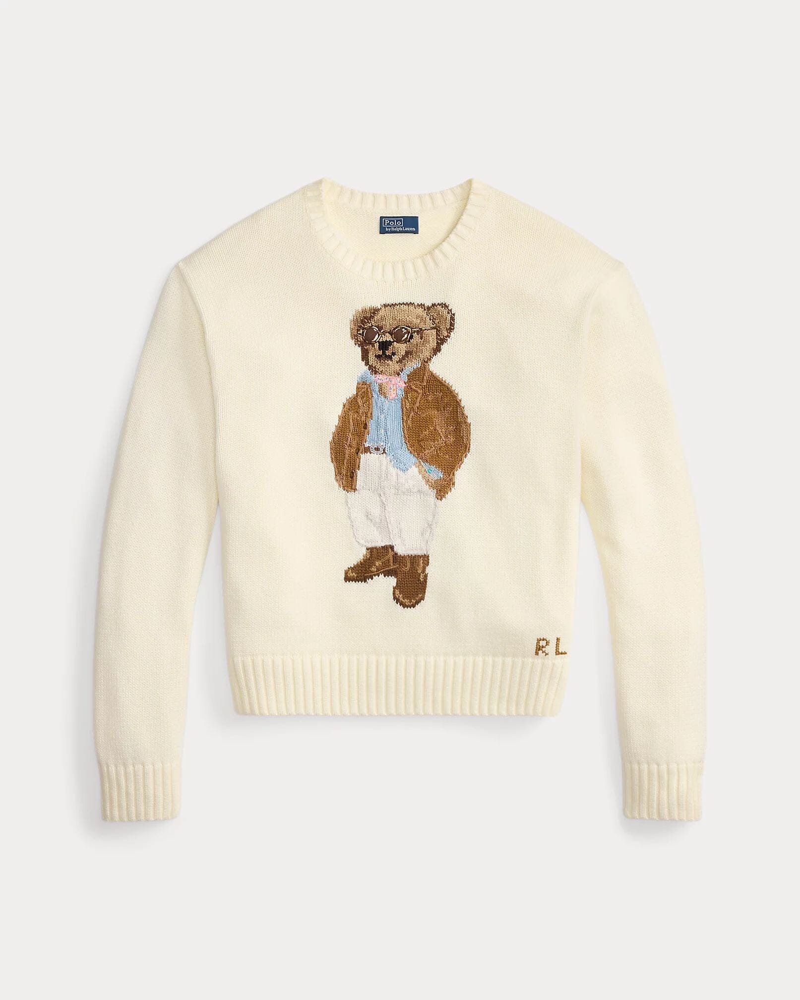 Polo Ralph Lauren Polo Bear Cotton Crewneck Sweater