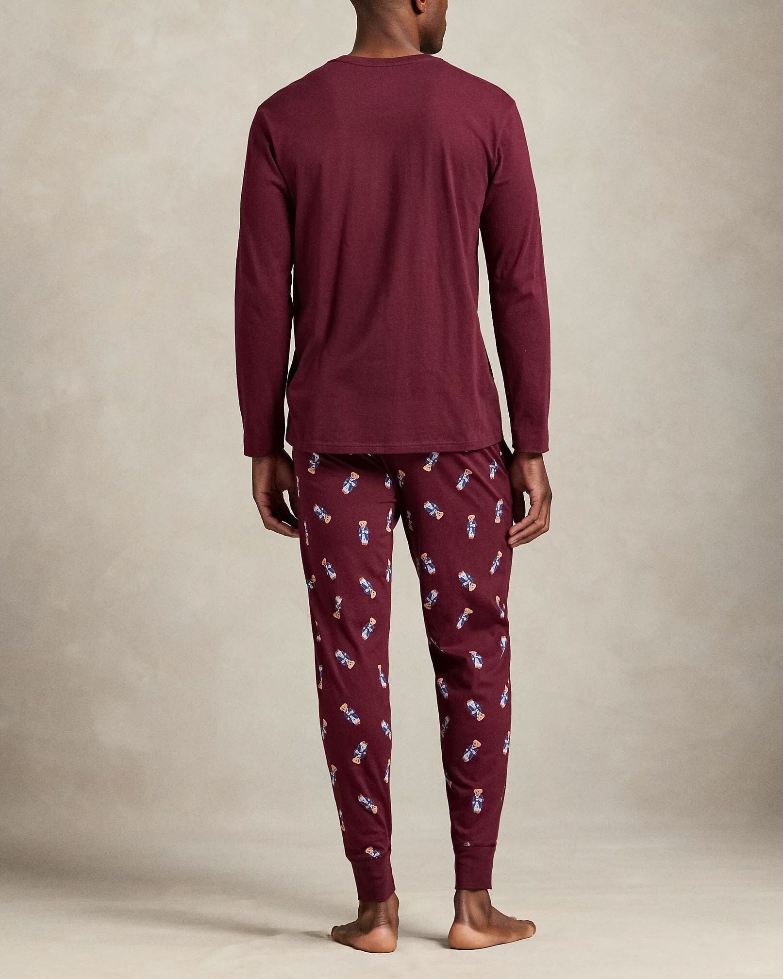 Ralph Lauren Polo Bear Jersey Pajamas