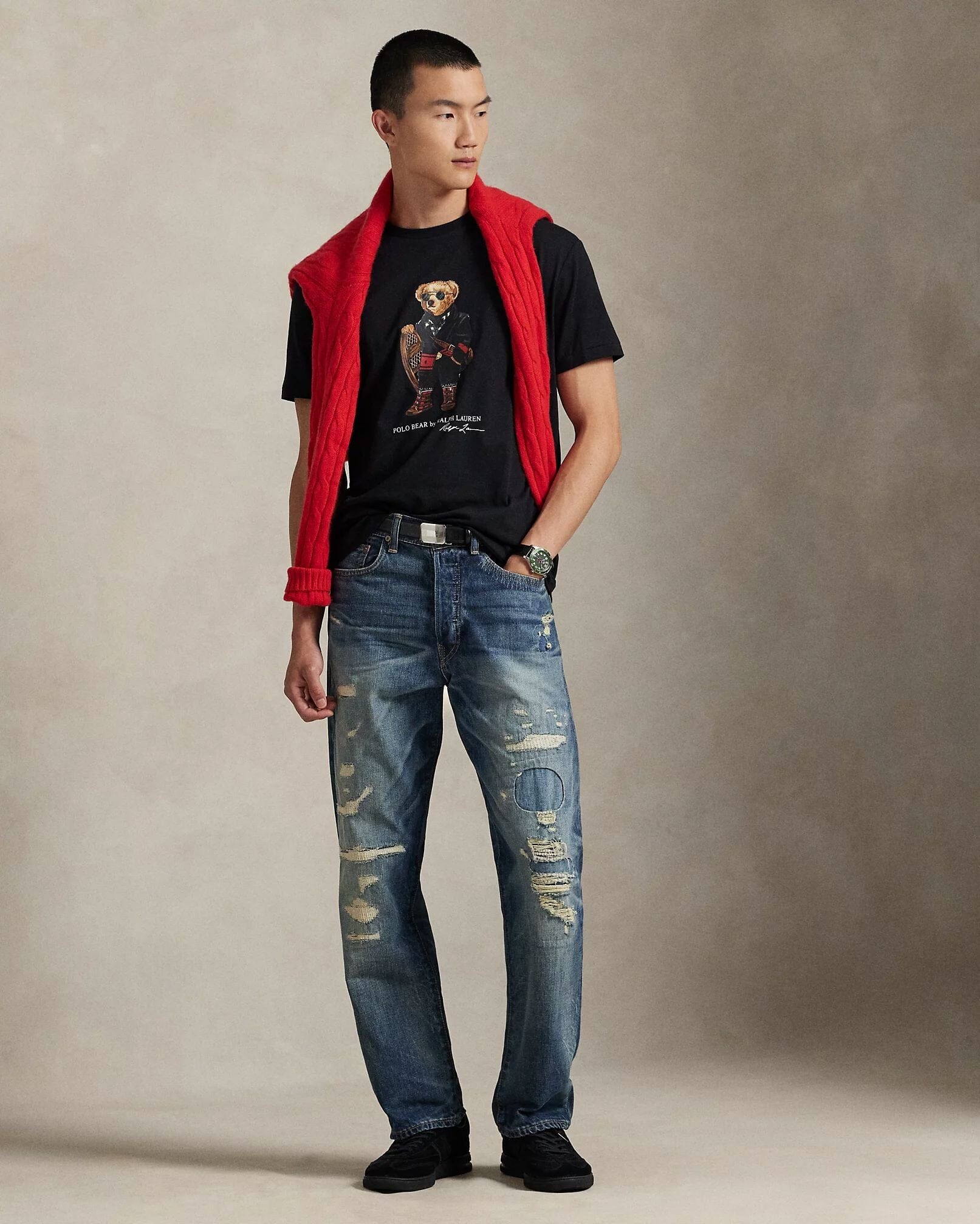 Ralph Lauren Polo Bear Jersey T-Shirt in a classic fit